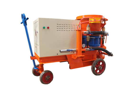 Ringan Gunite Sprayer Dry Mix Shotcrete Machine Lingkungan
