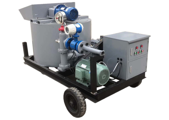 Mesin Pompa Mixer Mortar CE 8Mpa 7.5Kw Mortar Mixer Dan Pompa