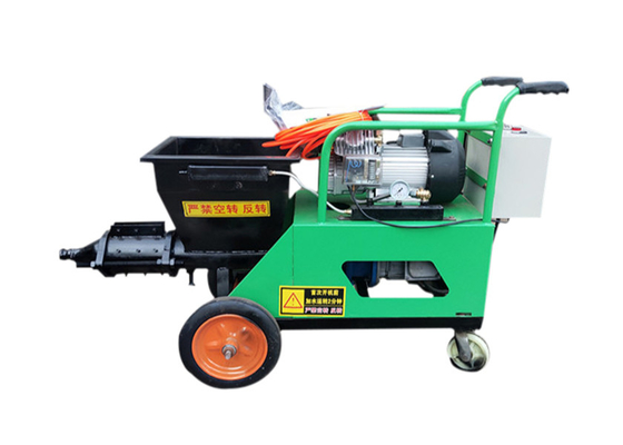 50M Menyampaikan Mesin Plester Pasir Dengan Volume Hopper 5 Liter
