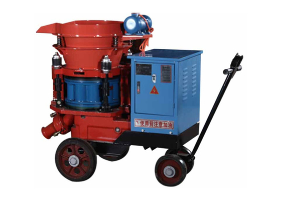 Mesin Pertambangan Campuran Kering Shotcrete Mesin Guniting SGS Dengan Kompresor
