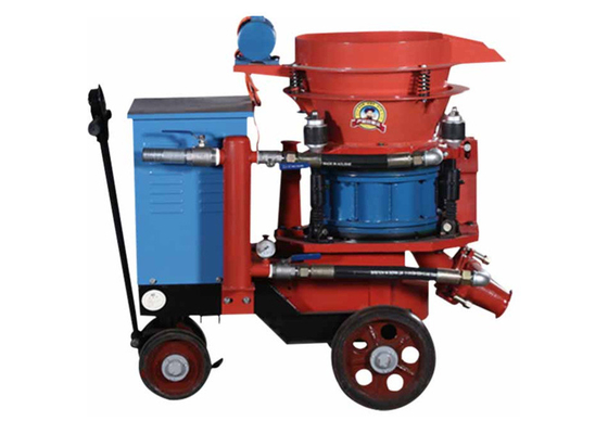 Mesin Campuran Kering 5m3 / H Mini Shotcrete Listrik Atau Didorong Diesel