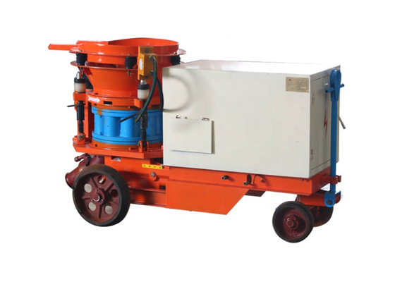 Mesin Shotcrete Campuran Kering Setengah Basah 6m3 / H 7m3 / H Diy Shotcrete Sprayer