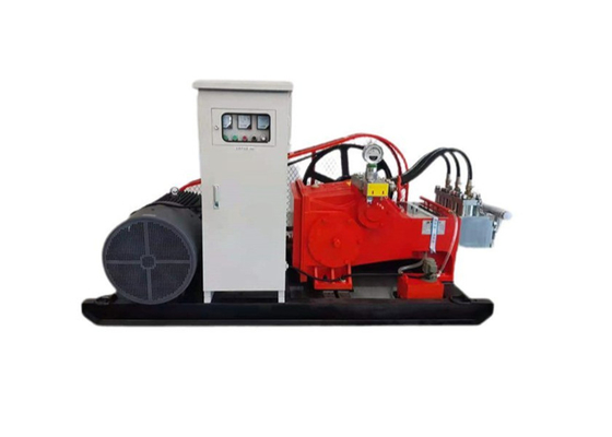 Stabilitas aliran tiga plunger Pressure Injection Grouting Equipment