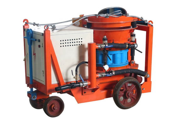 Mesin Mixed Shotcrete Beroda Kolam Renang Peralatan Gunite
