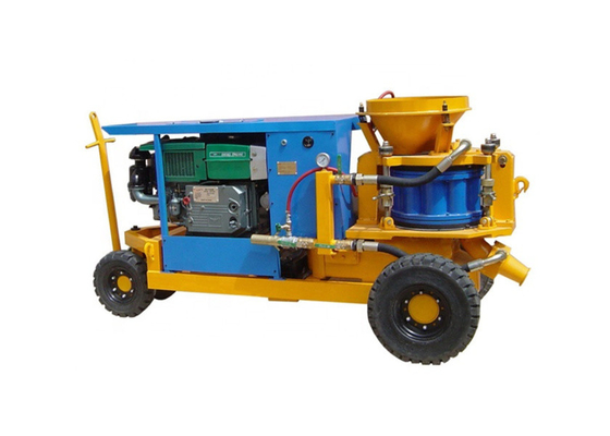 Mesin Semprot Gunite Beton Bawah Tanah Peralatan Shotcrete Diesel