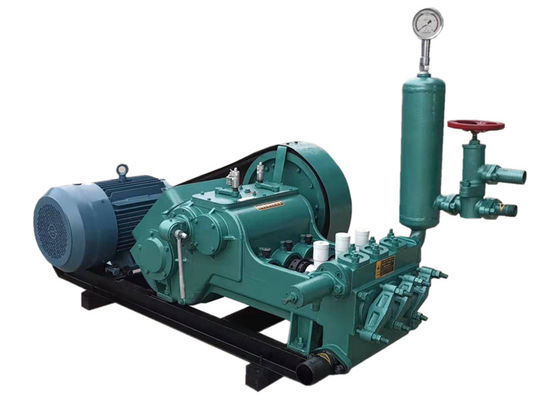 Pondasi nat kelancaran operasi Manual Semen Grouting Pump tekanan tinggi