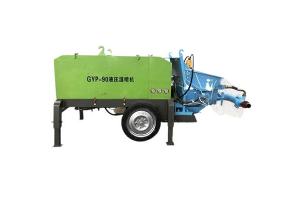 Mesin Shotcrete Basah Berkelanjutan Peralatan Shotcrete 22kw