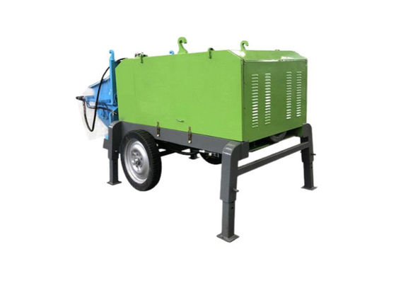 Peralatan Basah Shotcrete Basah 3m3 / H SGS Shotcrete Pump Concrete